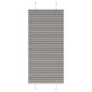 vidaXL pliszírozott redőny antracit 65x100 cm szövetszélesség 64,4 cm