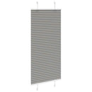 vidaXL pliszírozott redőny antracit 65x100 cm szövetszélesség 64,4 cm