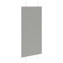 vidaXL pliszírozott redőny antracit 65x100 cm szövetszélesség 64,4 cm