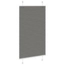 vidaXL pliszírozott redőny antracit 70x100 cm szövetszélesség 69,4 cm