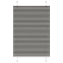 vidaXL pliszírozott redőny antracit 95x100 cm szövetszélesség 94,4 cm