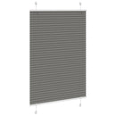 vidaXL pliszírozott redőny antracit 95x100 cm szövetszélesség 94,4 cm
