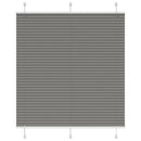 vidaXL pliszírozott redőny antracit 120x100 cm szövetszélesség 119,4cm