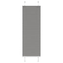vidaXL pliszírozott redőny antracit 50x150 cm szövetszélesség 49,4 cm