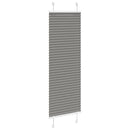 vidaXL pliszírozott redőny antracit 50x150 cm szövetszélesség 49,4 cm