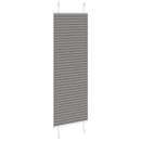vidaXL pliszírozott redőny antracit 50x150 cm szövetszélesség 49,4 cm