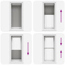 vidaXL pliszírozott redőny antracit 60x150 cm szövetszélesség 59,4 cm