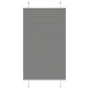 vidaXL pliszírozott redőny antracit 70x150 cm szövetszélesség 69,4 cm