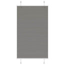 vidaXL pliszírozott redőny antracit 80x150 cm szövetszélesség 79,4 cm
