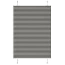vidaXL pliszírozott redőny antracit 85x150 cm szövetszélesség 84,4 cm