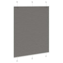 vidaXL pliszírozott redőny antracit 105x150 cm szövetszélesség 104,4cm