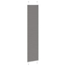 vidaXL pliszírozott redőny antracit 40x200 cm szövetszélesség 39,4 cm