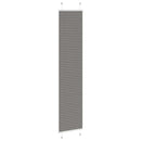 vidaXL pliszírozott redőny antracit 40x200 cm szövetszélesség 39,4 cm