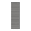 vidaXL pliszírozott redőny antracit 55x200 cm szövetszélesség 54,4 cm