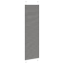 vidaXL pliszírozott redőny antracit 55x200 cm szövetszélesség 54,4 cm