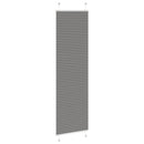 vidaXL pliszírozott redőny antracit 55x200 cm szövetszélesség 54,4 cm