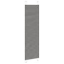 vidaXL pliszírozott redőny antracit 60x200 cm szövetszélesség 59,4 cm