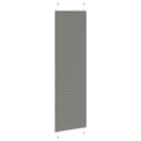 vidaXL pliszírozott redőny antracit 60x200 cm szövetszélesség 59,4 cm