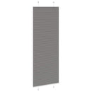 vidaXL pliszírozott redőny antracit 70x200 cm szövetszélesség 69,4 cm