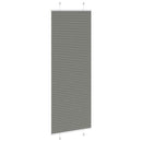 vidaXL pliszírozott redőny antracit 70x200 cm szövetszélesség 69,4 cm