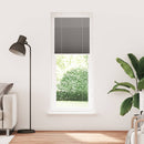 vidaXL pliszírozott redőny antracit 75x200 cm szövetszélesség 74,4 cm
