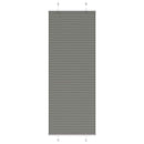 vidaXL pliszírozott redőny antracit 80x200 cm szövetszélesség 79,4 cm