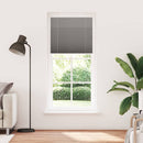 vidaXL pliszírozott redőny antracit 85x200 cm szövetszélesség 84,4 cm