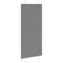 vidaXL pliszírozott redőny antracit 85x200 cm szövetszélesség 84,4 cm