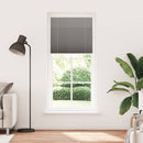 vidaXL pliszírozott redőny antracit 90x200 cm szövetszélesség 89,4 cm
