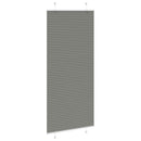 vidaXL pliszírozott redőny antracit 95x200 cm szövetszélesség 94,4 cm