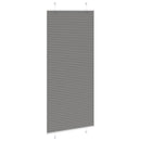 vidaXL pliszírozott redőny antracit 100x200 cm szövetszélesség 99,4 cm
