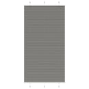 vidaXL pliszírozott redőny antracit 105x200 cm szövetszélesség 104,4cm
