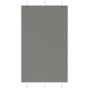 vidaXL pliszírozott redőny antracit 115x200 cm szövetszélesség 114,4cm