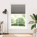 vidaXL pliszírozott redőny antracit 120x200 cm szövetszélesség 119,4cm