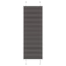 vidaXL pliszírozott redőny fekete 40x100 cm szövetszélesség 39,4 cm
