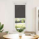 vidaXL pliszírozott redőny fekete 40x100 cm szövetszélesség 39,4 cm