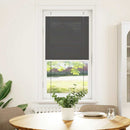 vidaXL pliszírozott redőny fekete 60x100 cm szövetszélesség 59,4 cm