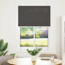 vidaXL pliszírozott redőny fekete 90x100 cm szövetszélesség 89,4 cm