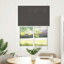 vidaXL pliszírozott redőny fekete 100x100 cm szövetszélesség 99,4 cm
