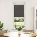 vidaXL pliszírozott redőny fekete 50x150 cm szövetszélesség 49,4 cm