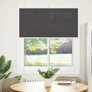 vidaXL pliszírozott redőny fekete 120x150 cm szövetszélesség 119,4 cm