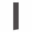 vidaXL pliszírozott redőny fekete 40x200 cm szövetszélesség 39,4 cm