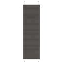 vidaXL pliszírozott redőny fekete 55x200 cm szövetszélesség 54,4 cm