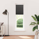 vidaXL pliszírozott redőny fekete 55x200 cm szövetszélesség 54,4 cm