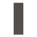 vidaXL pliszírozott redőny fekete 65x200 cm szövetszélesség 64,4 cm