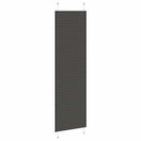 vidaXL pliszírozott redőny fekete 65x200 cm szövetszélesség 64,4 cm
