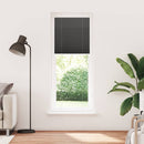 vidaXL pliszírozott redőny fekete 70x200 cm szövetszélesség 69,4 cm