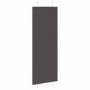 vidaXL pliszírozott redőny fekete 70x200 cm szövetszélesség 69,4 cm