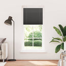 vidaXL pliszírozott redőny fekete 95x200 cm szövetszélesség 94,4 cm