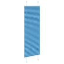 vidaXL pliszírozott redőny kék 45x100 cm szövetszélesség 44,4 cm